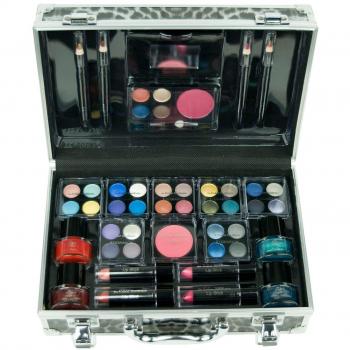 Luxury Snow Leopard Makeup Compartment