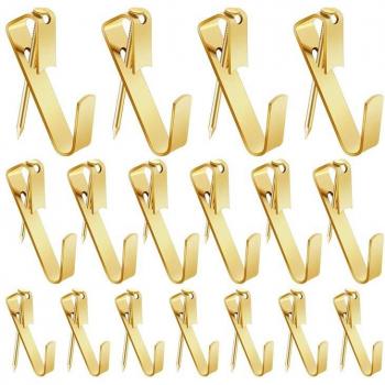 Heavy-Duty Picture Hangers, 100 Pcs, for Home Decoration, 30 Lbs, 50 Lbs, 100 Lbs