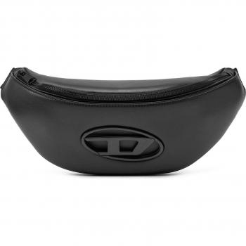 Sac banane noir Diesel Holi‑D en PU