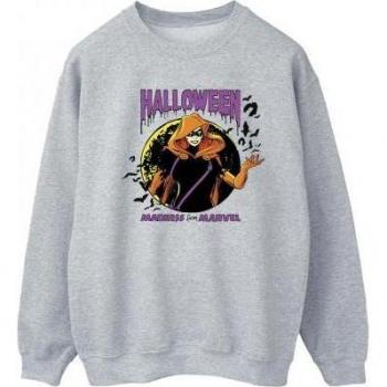 Marvel Damen Black Widow Halloween Sweatshirt L grau