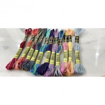 Variegated Cotton Embroidery Floss