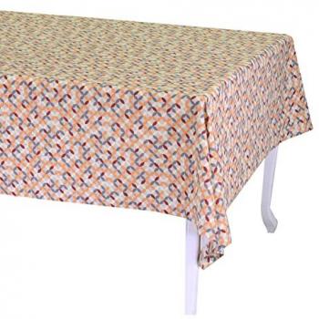 Optische Tischdecke Burgunderrot 140x240 cm