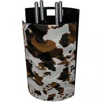 Tarnoptik Kaminbesteck Set – Nachhaltiges Leder + Polyester, Edelstahlgriffen