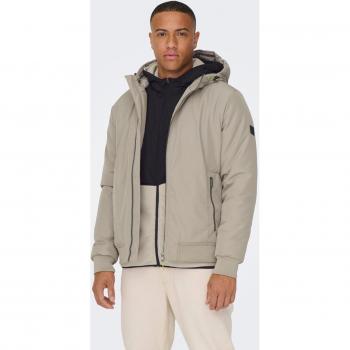 Chaqueta de hombre Only & Sons 'Maze' Beige Grisáceo