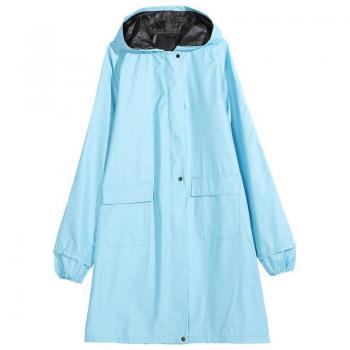 Hooded Rain Poncho for Women