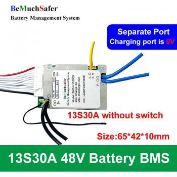 48V 13S30A BMS voor E-Bike en E-Scooter