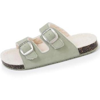 Chaussures Mules Isotoner Vert Nuit – Design Moderne Femme 38
