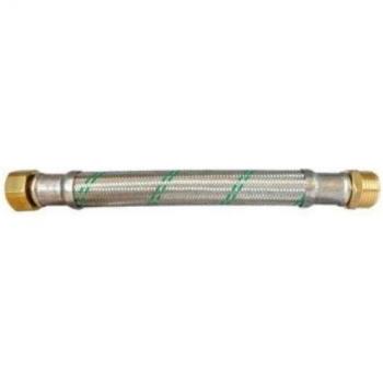 Flexible Ondulé Antivibration 3/4MF 30cm Vert