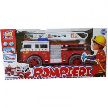 Camion Pompieri Gioco con Scala Estensibile e Suoni