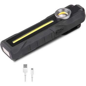 Helle 5500LM LED Arbeitsleuchte mit Akku und Magnet