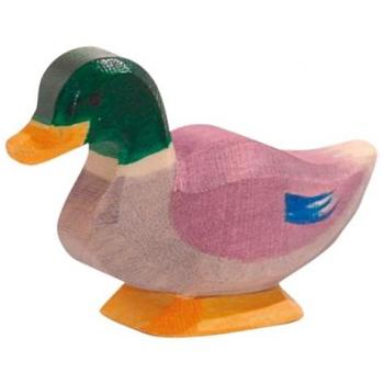 Ostheimer Erpel Holzfigur, Made in Germany