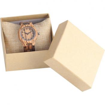 Classic Wooden Quartz Watch for Women