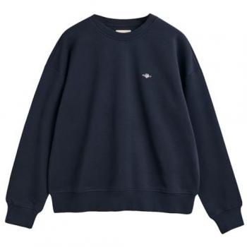 GANT Sweatshirt SHIELD C-NECK SWEAT mit GANT-Stickerei