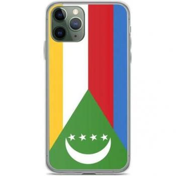 Vertical iPhone 11 Pro Soft Shell – Comoros Edition