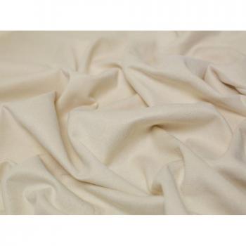 Ivory Suede Scuba Stretch Knit Fabric by Minerva