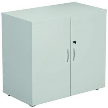 First Wooden Storage Cupboard 800x450x730mm White KF820864