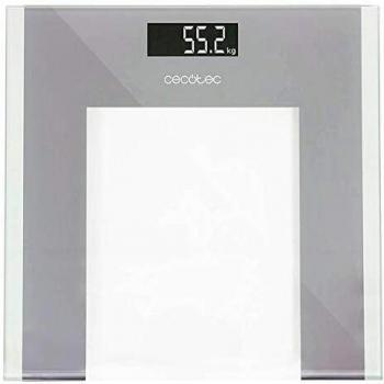Pèse-personne Cecotec avec Plateforme en Verre Trempé et Écran LCD Inversé