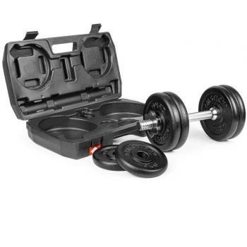 Mancuernas de Peso Ajustable Gymstick 15kg Negras