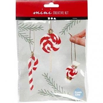 Mini kit créatif Noël cannes à sucre