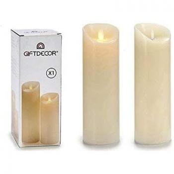 Vela LED Aromática Crema 24 cm