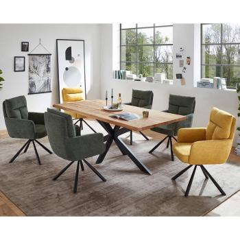Eiche Essgruppe NEWBURGH-119, 7-teilig