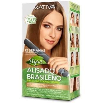 Kativa Professionelles Set zur Brasilianischen Haarglättung (5 Pcs)