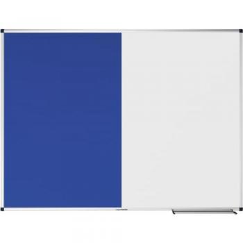 Legamaster UNITE Kombiboard, 1200 x 900 mm, Whiteboard und Pinboard, lackierter Stahl und Filz, blau-weiß