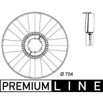 CFW 15 000P – Hélice de Refroidissement du Moteur MAHLE