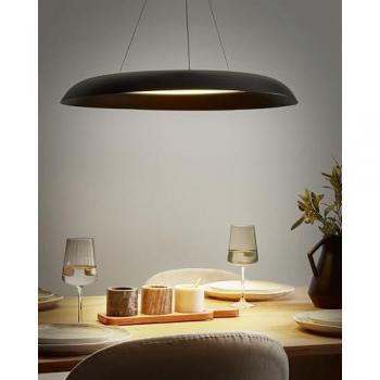 Lámpara Colgante Redonda Surko con Luz LED