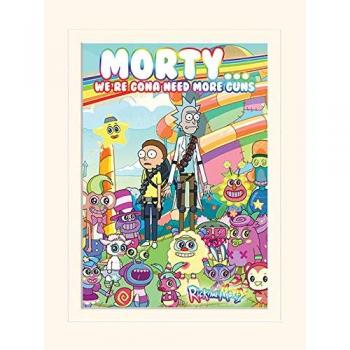 Pyramid International Rick e Morty – Stampa Montata 30 x 40 cm
