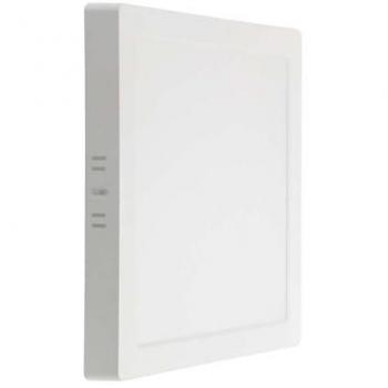 Panneau LED carré compact Samsung surface blanc 18 W 6500 K 1980 lumens IP20