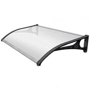 Marquesina Evoke de Aluminio SmartSun 150x80cm. Grosor 2,7mm Ultraresistente. Tejadillo para Protección de Puerta