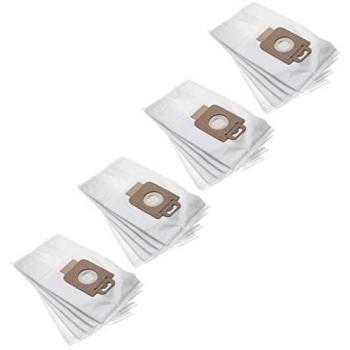 Sacs aspirateur microfibres 20x – Compatibles Nilfisk (P20/P30/P40) – Blanc