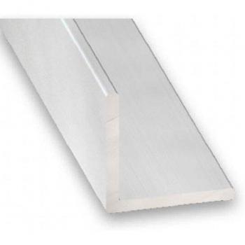 Ángulo de Aluminio Anodizado Incoloro 1m