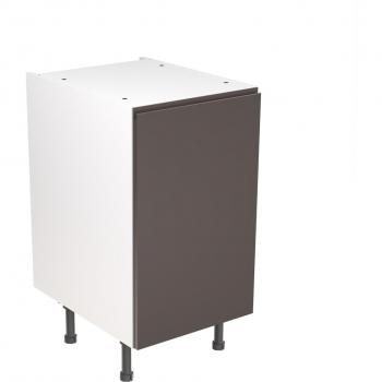 Flatpack Base Unit J-pull Super Gloss Graphite 450mm