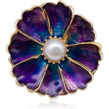 25MM Colorful Rhinestone Flower Snap Button for 18MM Snap Jewelry