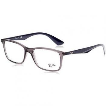 Ray-Ban 0RX7047 Gafas Montura Transparente Grey 53 Hombre