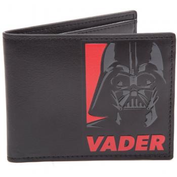 Sith Lord Darth Vader Dual-Purpose Wallet and Money Clip, Black