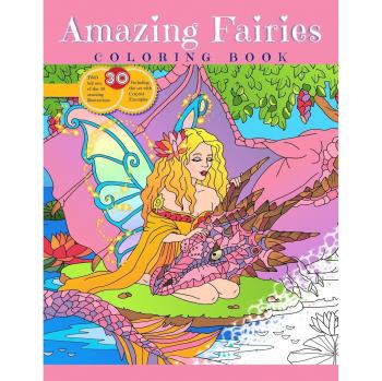 Amazing Fairies Coloring Book