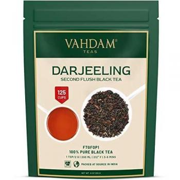 VAHDAM Authentic Darjeeling Black Tea (170+ Cups)