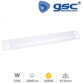 Regleta LED GSC 2038 25 W 4200 K – Eficiencia Energética