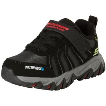 Boy’s Hydro Adventure Ranger Waterproof Shoes – Black Red, 9.5
