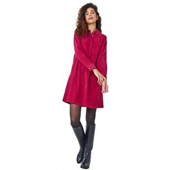 Corduroy Tunic Shirt Dress – Wine Edition