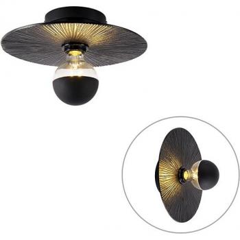 Lampada Cono Konge Nero Tondo 1W