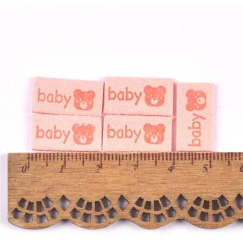 50pcs Bear Labels for Garment Accessories
