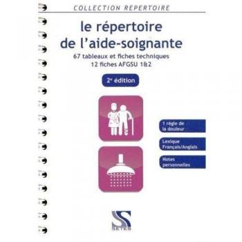 Le répertoire de l aide-soignante 2e ed
