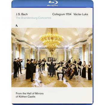 Brandenburgische Konzerte 1‑6, aufgenommen im Spiegelsaal des Schlosses Köthen (Juni 2021) – Blu‑ray