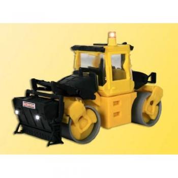 VIESSMANN 21558 H0 Bomag Walze STRABAG mit Arbeitsscheinwerfern und gelbem Blinklicht, Funktionsmodell – Ausführung 2
