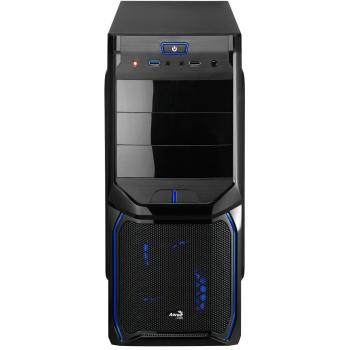 Boîtier ATX Micro-ATX sans alimentation V3X Édition Evil Blue GESI-169 Aérocool