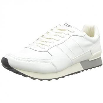 Baskets de jogging Padova cuir mélangé
